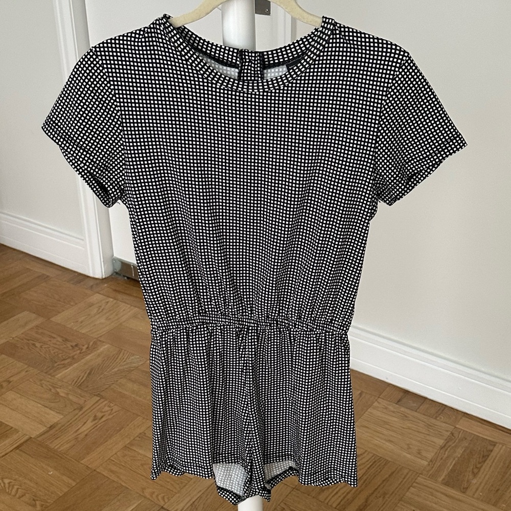American Apparel Gingham Romper